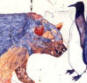 Charlotte Farmer - artist -  King Bladuds pigs in Bath