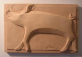 Relief of mini pig
