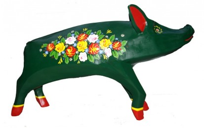 Brassknocker Pig
